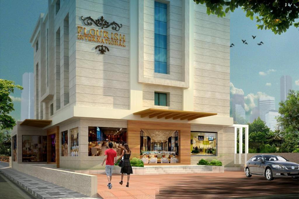 Hotel Flourish International Ahmedabad Buitenkant foto